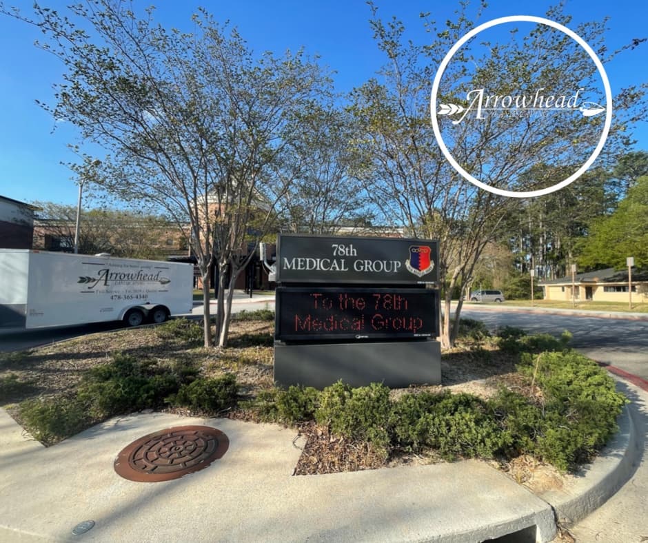 Arrowhead Outdoors Co. completed exterior grounds project